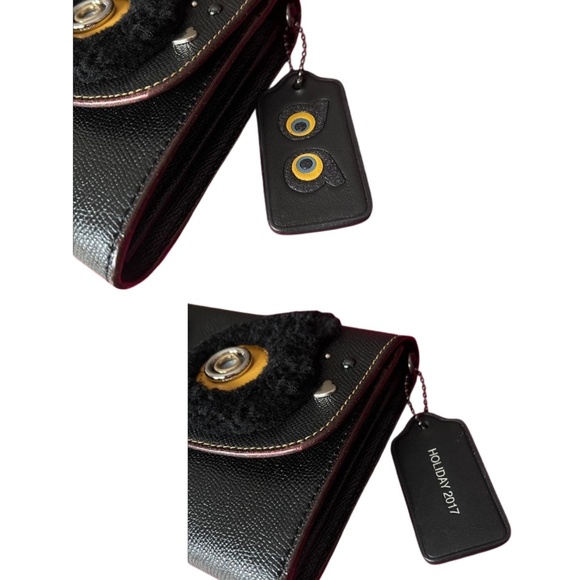 Coach Holiday 2017 Ltd Edition Owl Rivet Purse - Picture 5 of 8